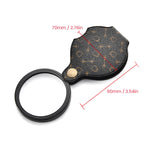 Folding Mini Magnifying Glass - ABS, Glass, 70g Pocket Size, view 12