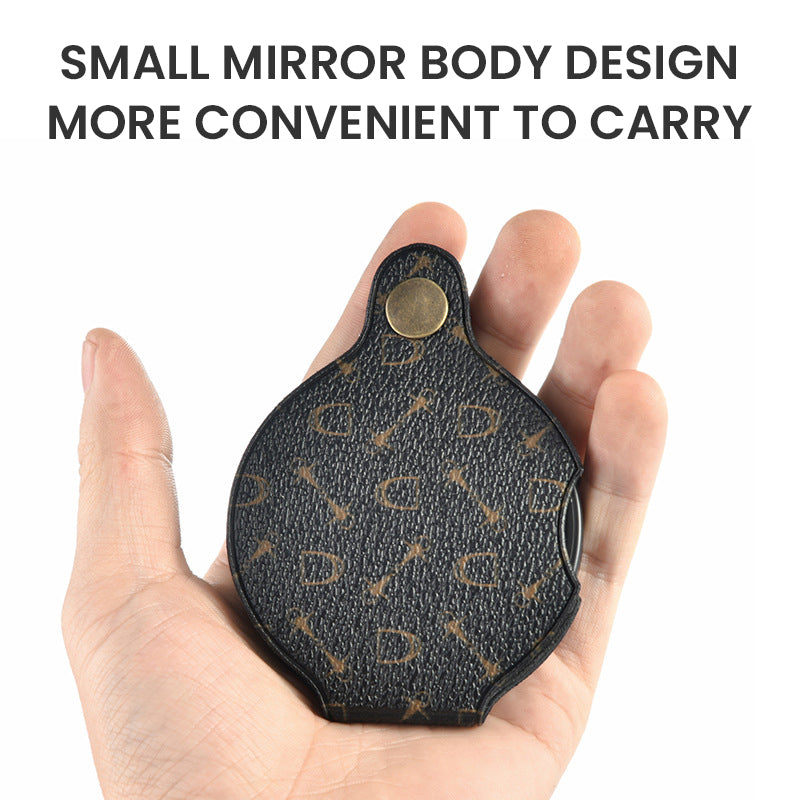 Folding Mini Magnifying Glass - ABS, Glass, 70g Pocket Size, view 2