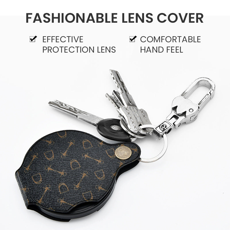 Folding Mini Magnifying Glass - ABS, Glass, 70g Pocket Size, view 4