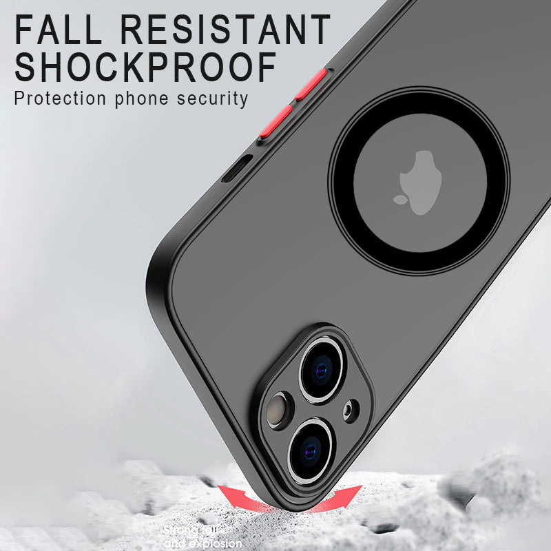 MagSafe Soft Silicone Shock-Resistant iPhone Case