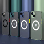 MagSafe Soft Silicone Shock-Resistant iPhone Case