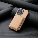 MagSafe Wallet Case for iPhone, Slim TPU and PU with Card Slot