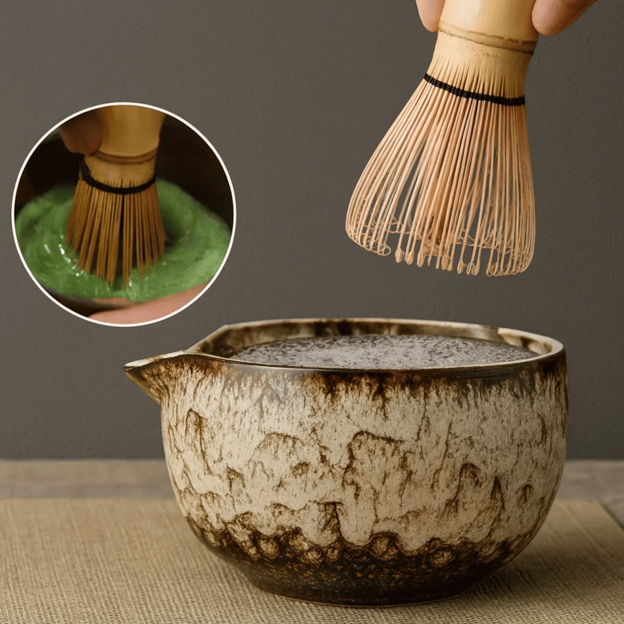 Maple 6-Piece Matcha Tea Set-Welvere