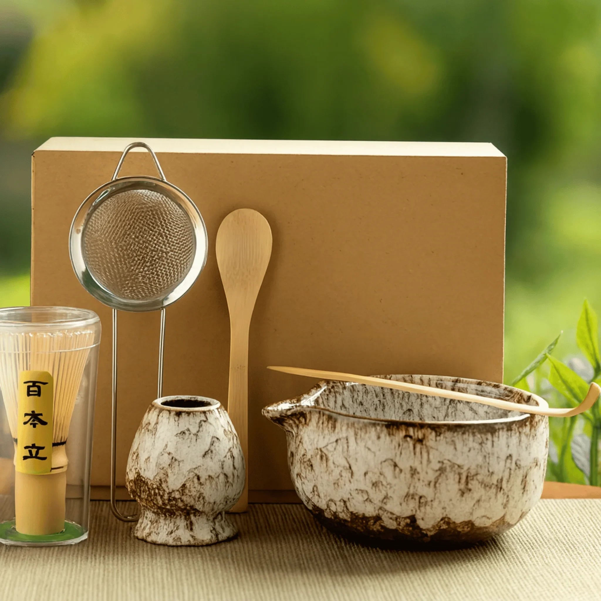Maple 6-Piece Matcha Tea Set-Welvere
