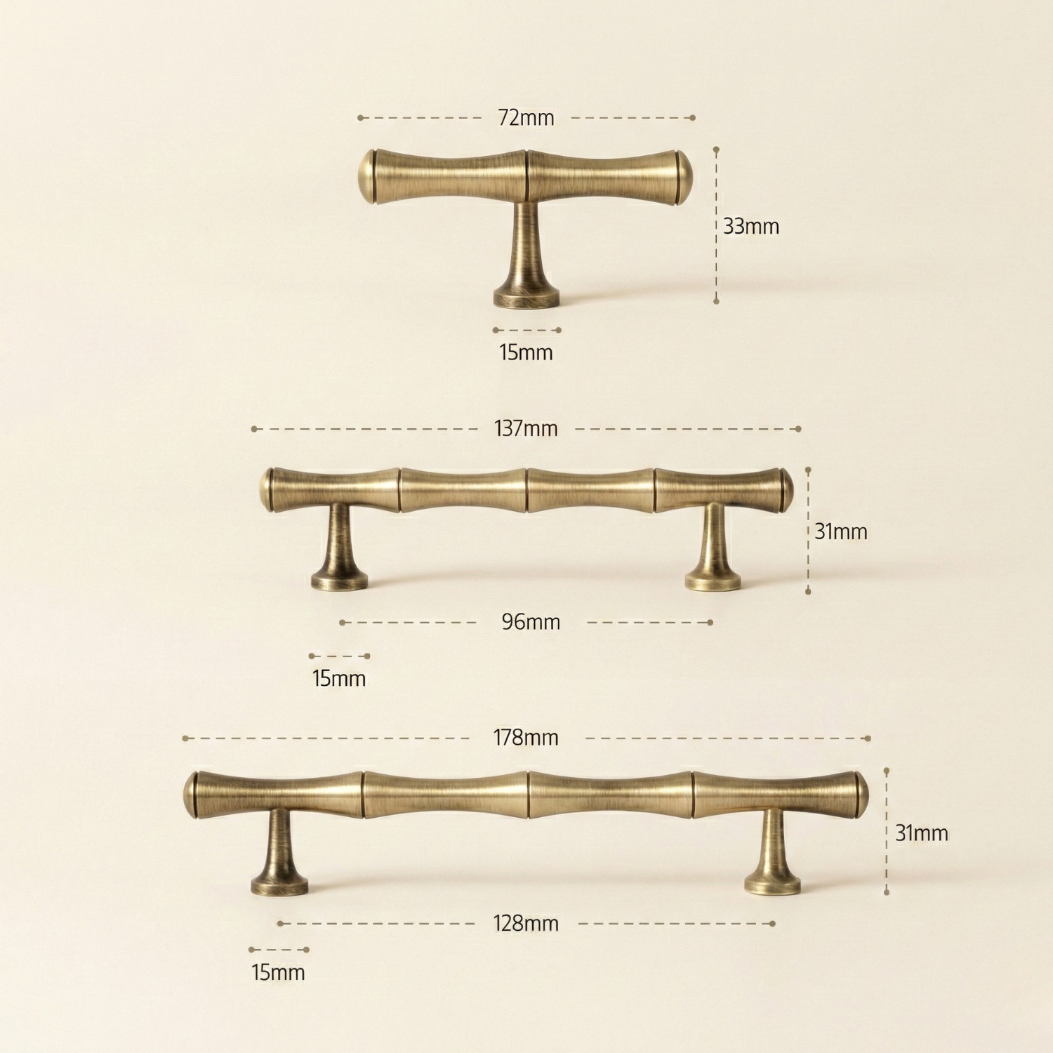 Marana Solid Alva Cabinet Handle-Welvere