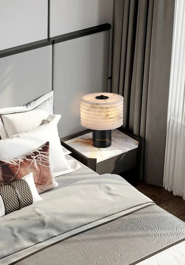 Marble Table Lamp-Welvere
