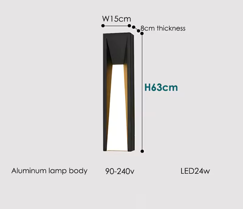 Mareo Mistfield Outdoor Livine Lamp-Welvere
