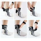 Adjustable Orthosis Ankle Correct Brace - Mesh, Lightweight Half Foot Style, view 5
