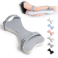 Memory Foam Leg Pillow for Sleep and Side Sleepers, Multi-Position Support
