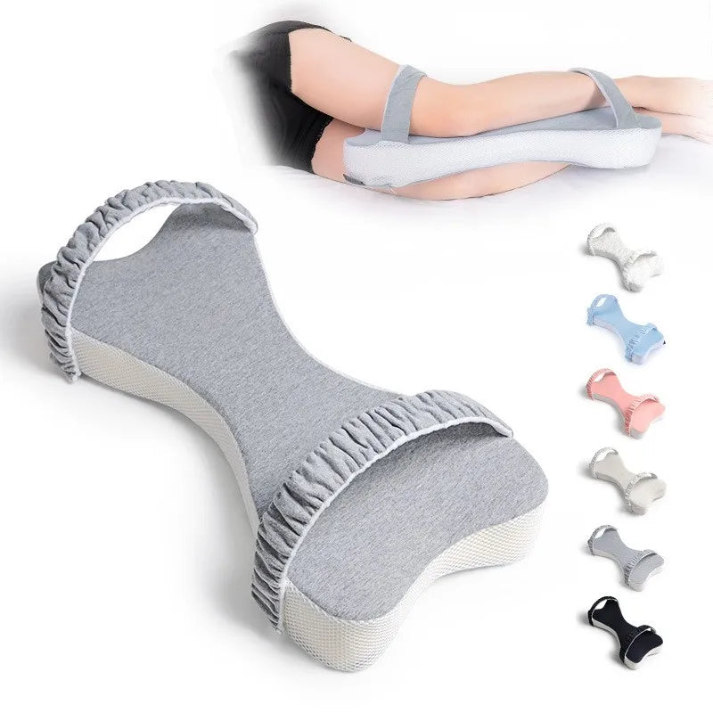 Memory Foam Leg Pillow for Sleep and Side Sleepers, Multi-Position Support