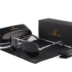 Men’s Polarised Aviator Sunglasses, Polycarbonate Lenses, UV400
