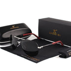 Men’s Polarised Aviator Sunglasses, Polycarbonate Lenses, UV400