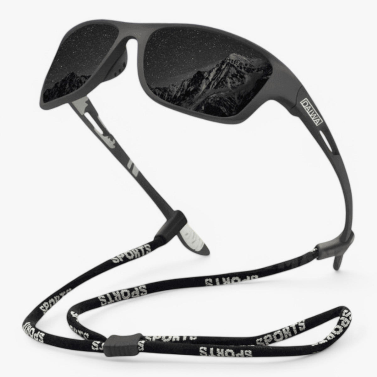Men’s Polarised Sports Sunglasses, UV400, 2-Pair Set