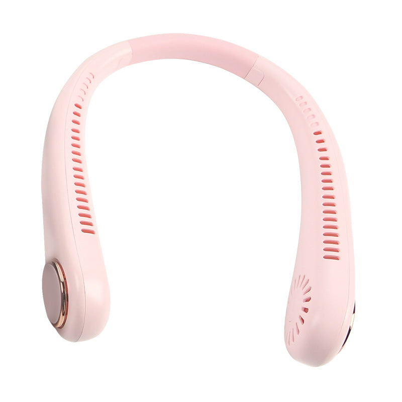 Men’s Portable Neck Fan with Brush Motor