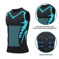 Men's Sleeveless Compression Shaping Vest, 88% Neoprene, 12% Elastane