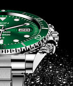 Men’s Smartwatch with 1.28in Touch Screen, Zinc Alloy and Stainless Steel