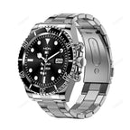 Men’s Smartwatch with 1.28in Touch Screen, Zinc Alloy and Stainless Steel