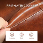 Simple Anti-Theft Wallet for Men - PU Leather, 12 x 9.5 cm, Bi-Fold, view 4