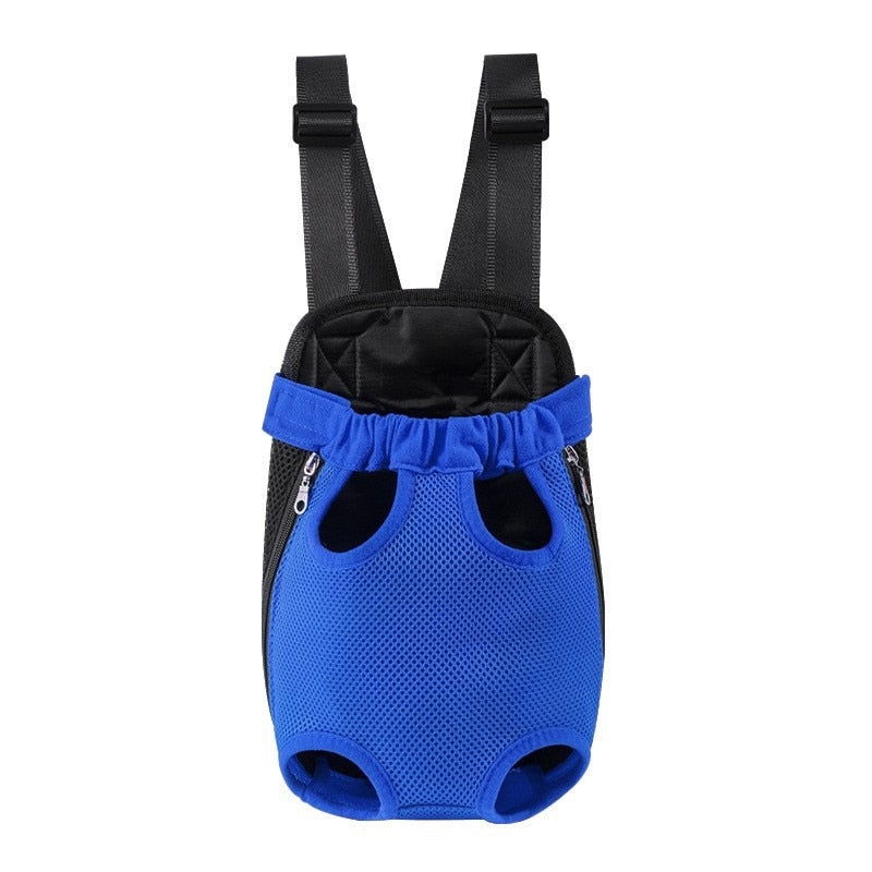 Mesh Pet Travel Carrier Backpack, Nylon, Zip Closure
