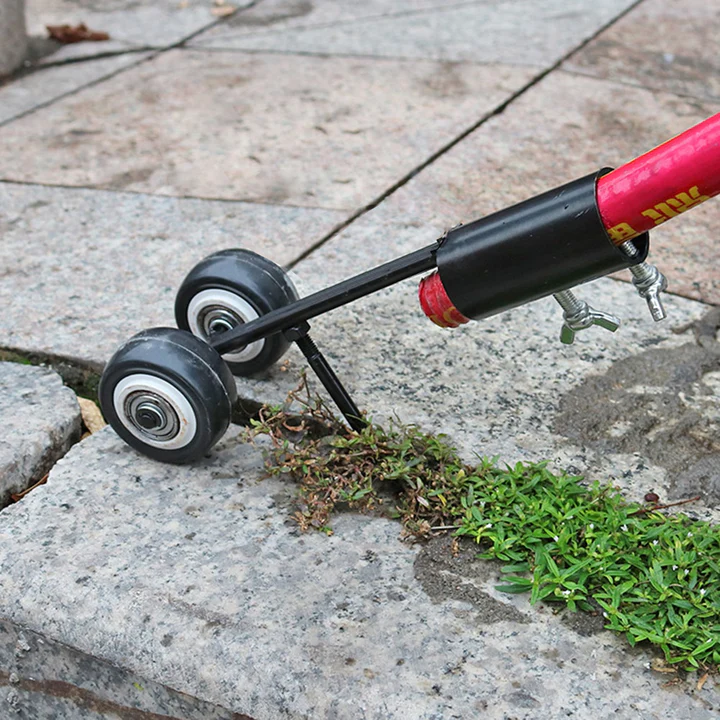 Metal Hand-Operated Gap Weeder with Double Hook Design
