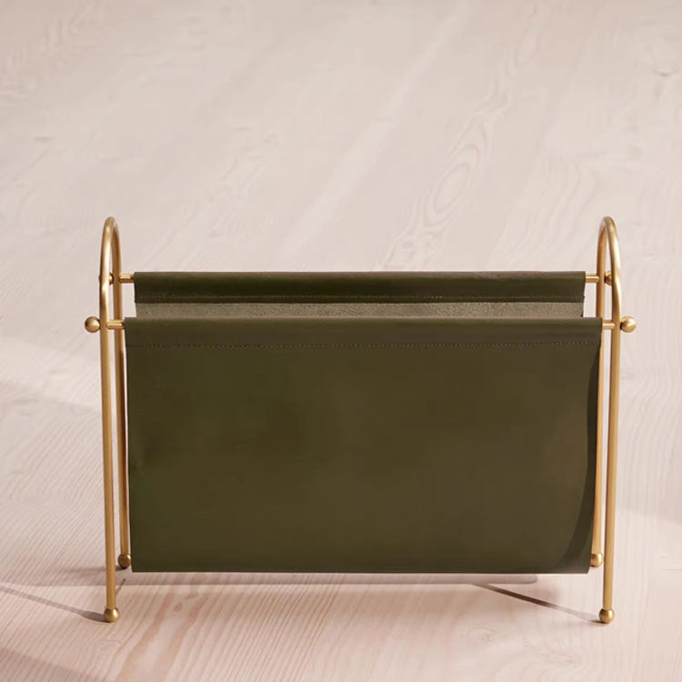 Metal Magazine Holder for Upright Storage in Living Rooms and Offices