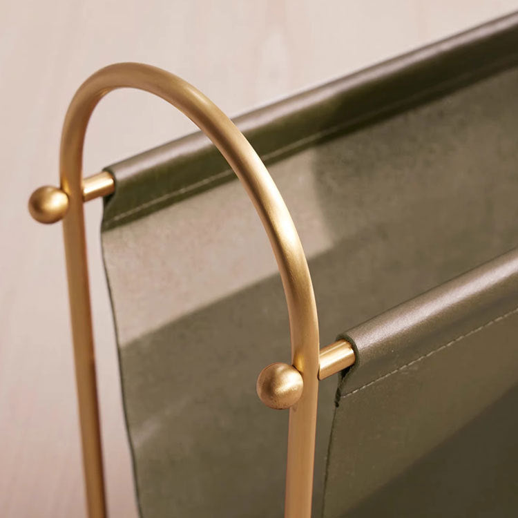 Metal Magazine Holder for Upright Storage in Living Rooms and Offices