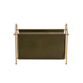 Metal Magazine Holder for Upright Storage in Living Rooms and Offices