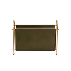 Metal Magazine Holder for Upright Storage in Living Rooms and Offices