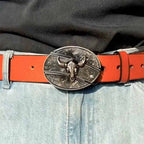 Metal Oval Cowboys Belt Buckle - Zinc Alloy, 3.03 x 2.36 Inch, view 10