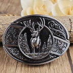 Metal Oval Cowboys Belt Buckle - Zinc Alloy, 3.03 x 2.36 Inch, view 20