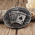 Metal Oval Cowboys Belt Buckle - Zinc Alloy, 3.03 x 2.36 Inch, view 21