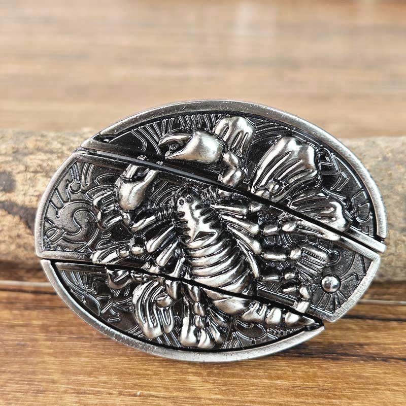 Metal Oval Cowboys Belt Buckle - Zinc Alloy, 3.03 x 2.36 Inch, view 32
