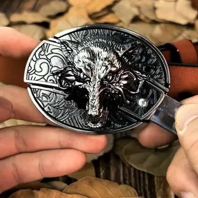 Metal Oval Cowboys Belt Buckle - Zinc Alloy, 3.03 x 2.36 Inch, view 30
