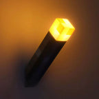 Minecraft-Inspired LED Lamp, 28cm, USB Rechargeable Night Light