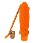 Mini Cruiser Skateboard with Ergonomic Shape and Smooth-Rolling Wheels