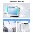 Mini Portable Evaporative Air Cooler with 1000 ml Water Tank