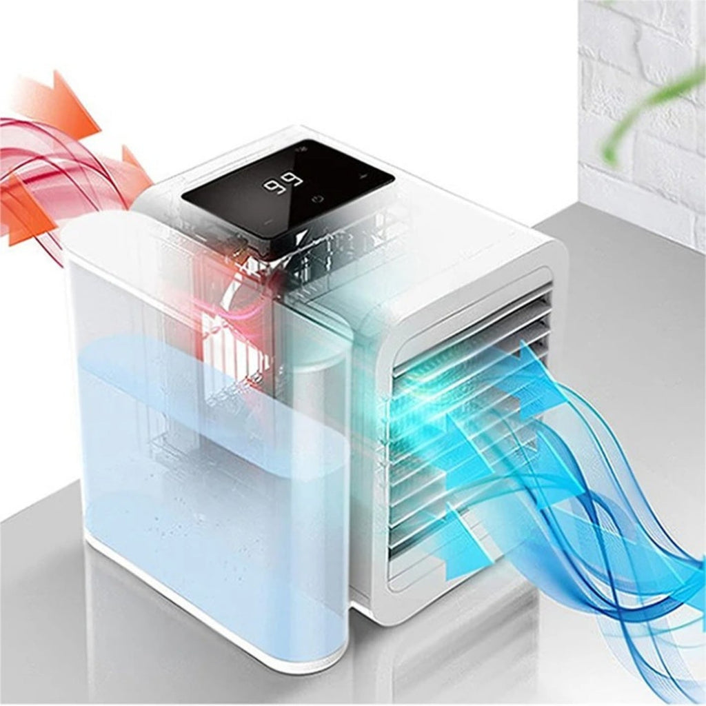 Mini Portable Evaporative Air Cooler with 1000 ml Water Tank