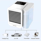 Mini Portable Evaporative Air Cooler with 1000 ml Water Tank