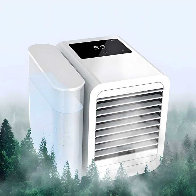Mini Portable Evaporative Air Cooler with 1000 ml Water Tank