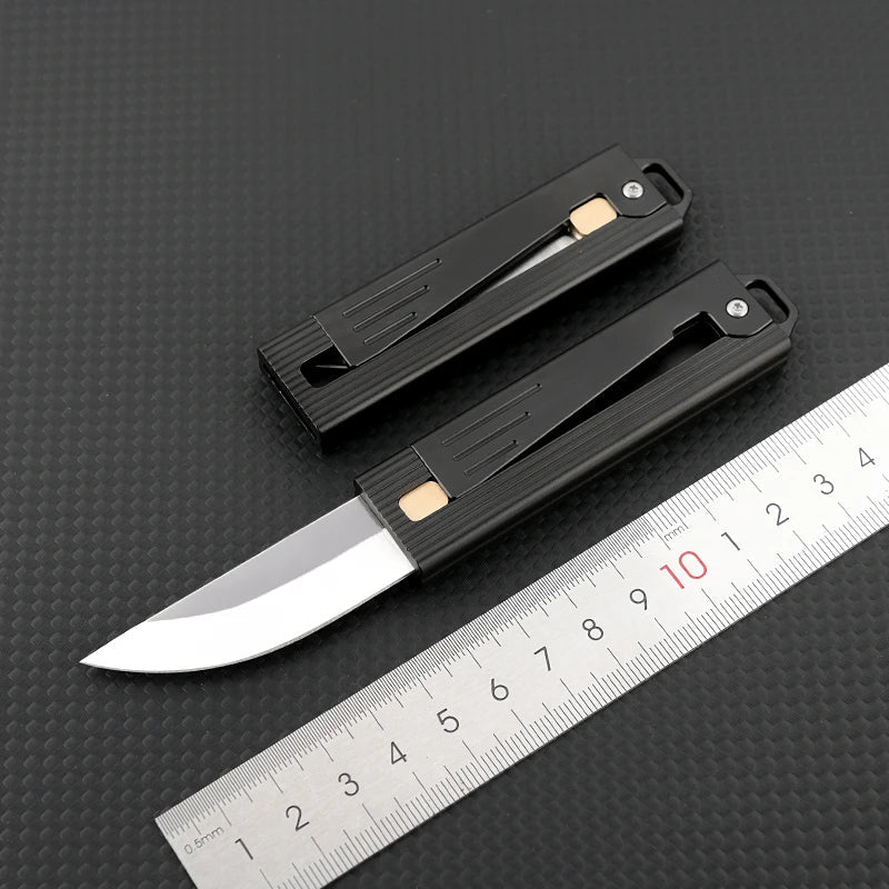 Mini Quick Flip Knife in D2 Steel with 5.5 cm Blade