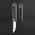 Mini Quick Flip Knife in D2 Steel with 5.5 cm Blade