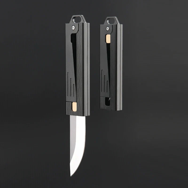Mini Quick Flip Knife in D2 Steel with 5.5 cm Blade