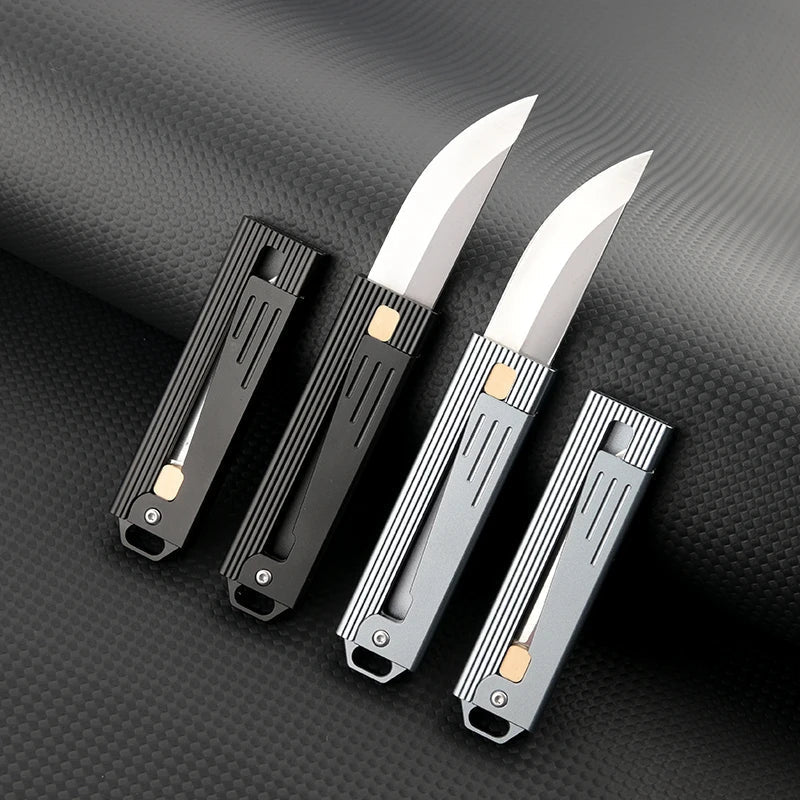 Mini Quick Flip Knife in D2 Steel with 5.5 cm Blade