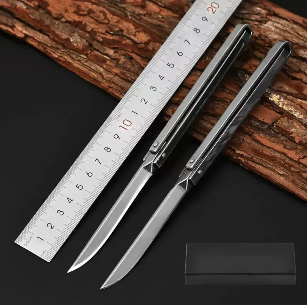 Mini Ranger Edge Foldable Camping Knife, Stainless Steel, 10cm / 3.94in