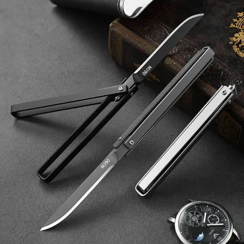 Mini Ranger Edge Foldable Camping Knife, Stainless Steel, 10cm / 3.94in