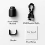Mini Wireless 1080P Indoor Surveillance Camera with 140° Lens