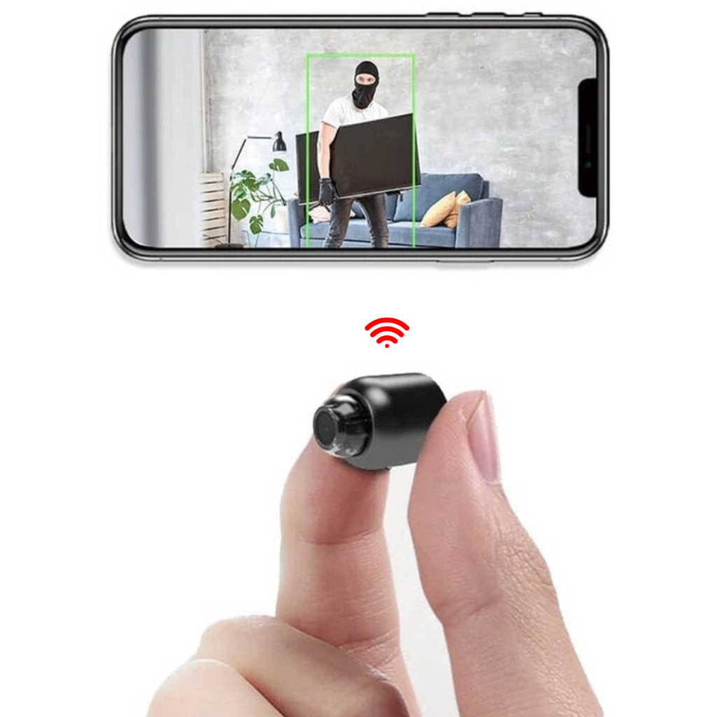 Mini Wireless 1080P Indoor Surveillance Camera with 140° Lens