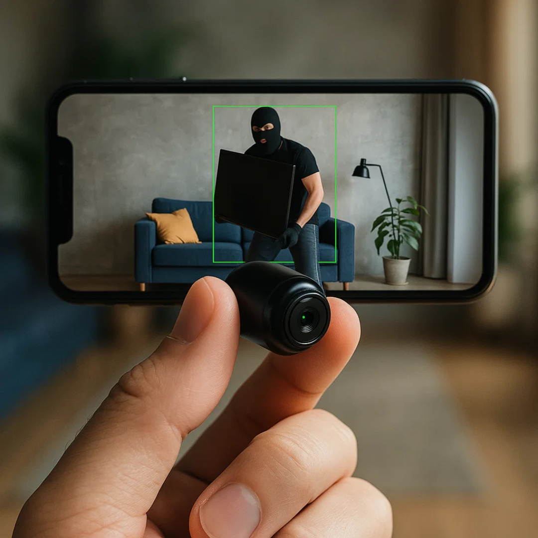 Mini Wireless 1080P Indoor Surveillance Camera with 140° Lens