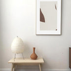 Elegant Minimalist Geometric Abstract Canvas Wall Art | Welvere-Welvere