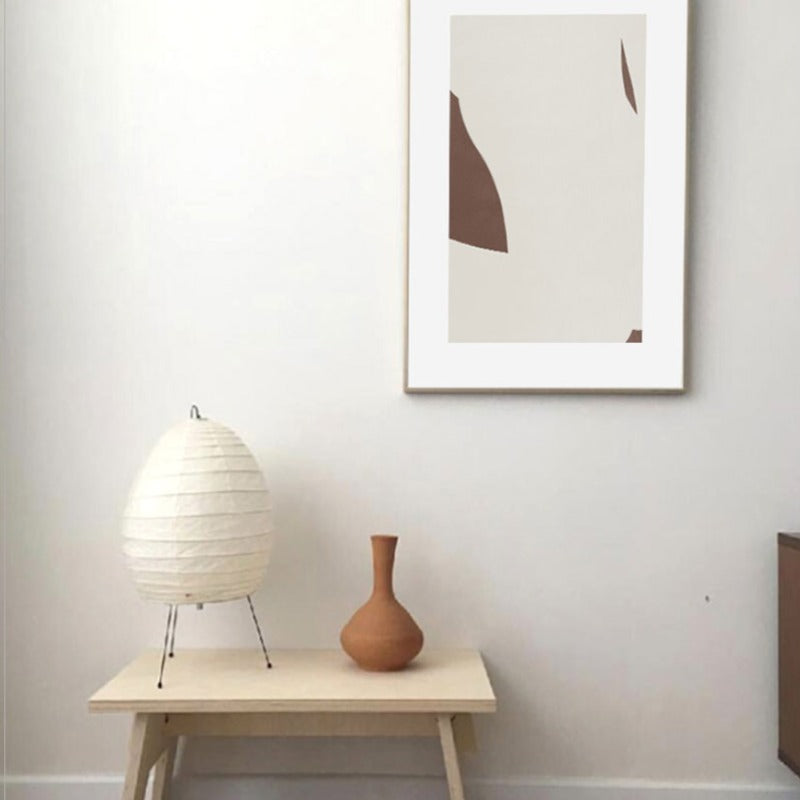 Elegant Minimalist Geometric Abstract Canvas Wall Art | Welvere-Welvere